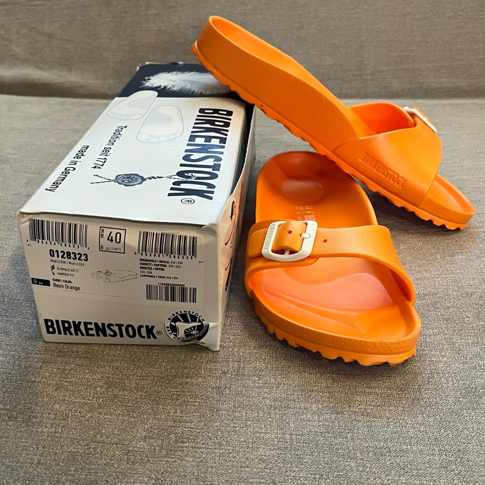 Birkenstock Eva Madrid Essentials  NEON Orange